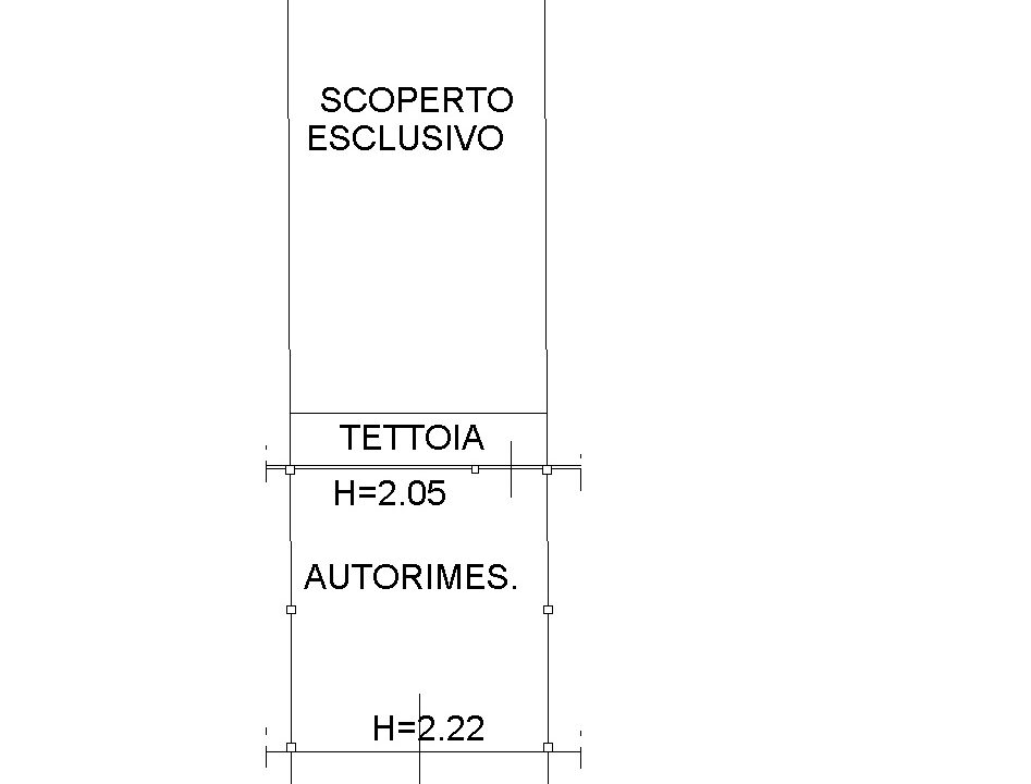 scoperto con posto auto